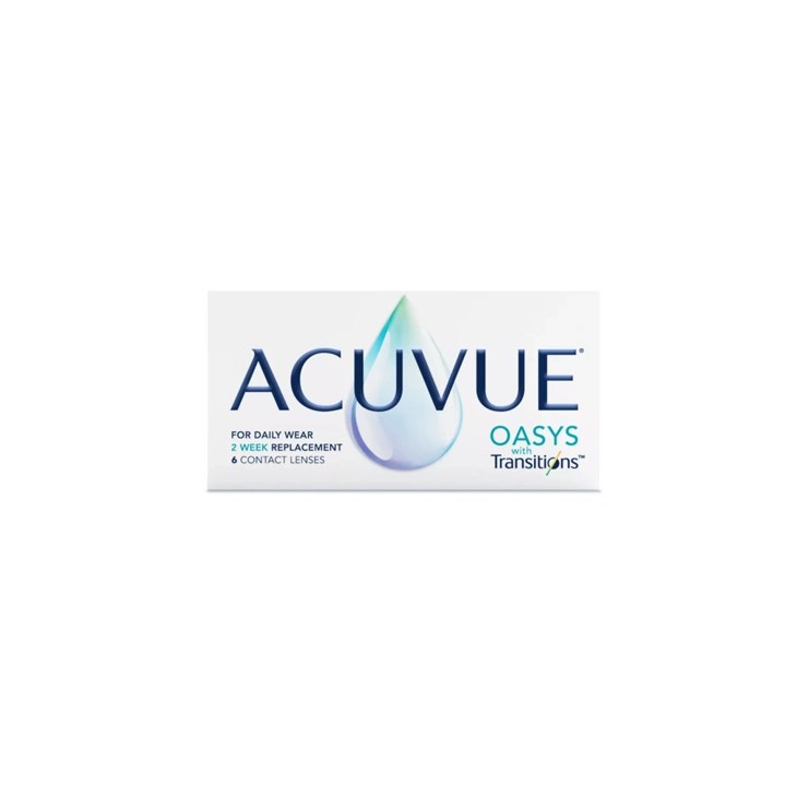 عدسات ACUVUE® OASYS مع Transitions™