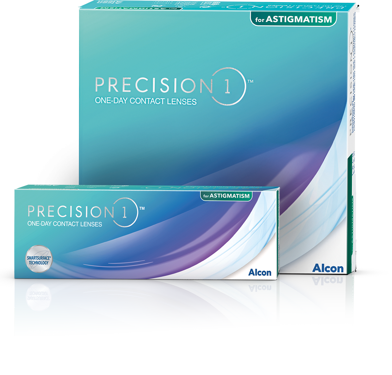 عدسات PRECISION1® اللاصقة لعلاج اللابؤرية