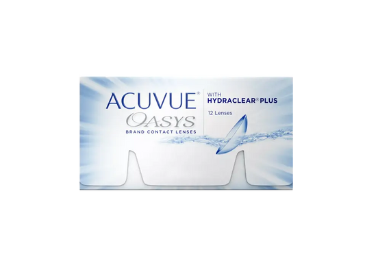 عدسات ACUVUE® OASYS مع تقنية HYDRACLEAR® PLUS 