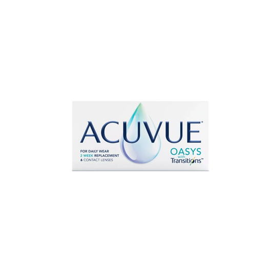 عدسات ACUVUE® OASYS مع Transitions™ 